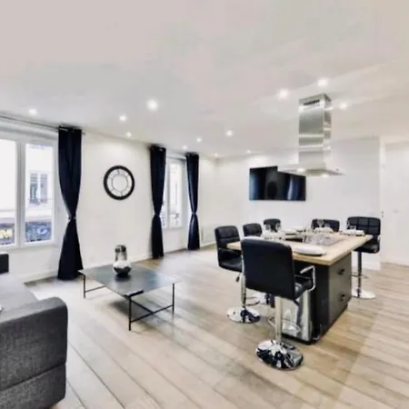 Elegance Contemporaine Sublime 3 Impeccablement Agencees Lejlighed Paris